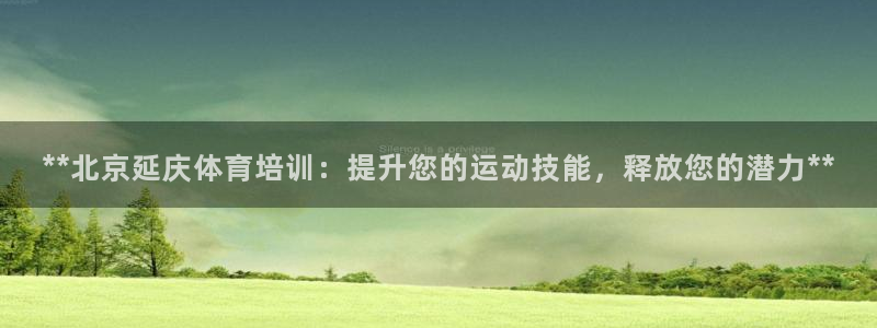 耀世平台招商：**北京延庆体育培训：提升您的运动技能