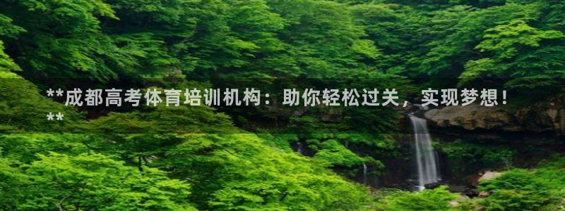 耀世的拼音：**成都高考体育培训机构：助你轻松过关，