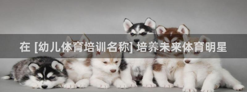 耀世平台总代理在哪：在 [幼儿体育培训名称] 培养未