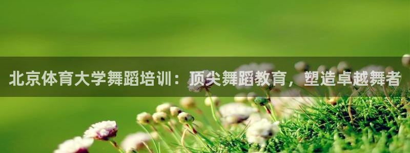 耀世娱乐是个什么平台：北京体育大学舞蹈培训：顶尖舞蹈