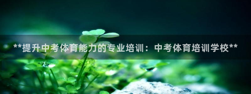 耀世娱乐app下载安装最新版：**提升中考体育能力的专业培训