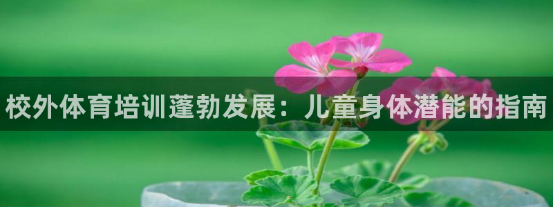 耀世娱乐是个什么平台：校外体育培训蓬勃发展：儿童身体
